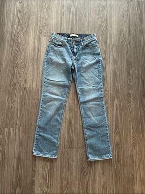 Levi’s Perfect Waist 525 Light Blue Straight Leg Jeans size 6